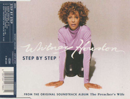 WHITNEY HOUSTON  - Step By Step - South African CD Single - CDBMGS(WS)237