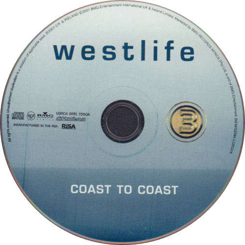 WESTLIFE - Coast To Coast - South African Double CD (With Poster) - CDRCA(WE)7050