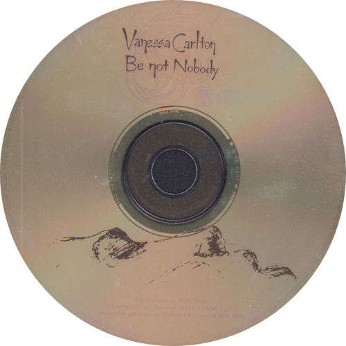 VANESSA CARLTON - Be Not Nobody - South African CD - SBCD45