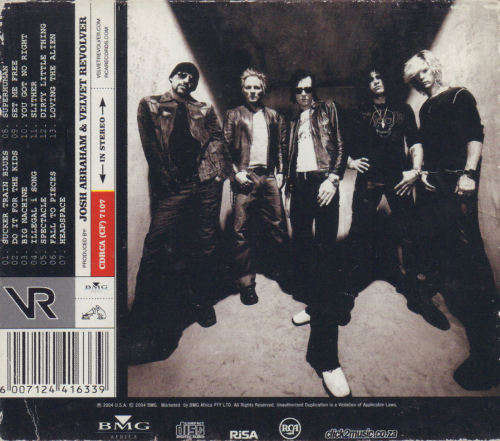 VELVET REVOLVER - Contraband - South African CD - CDRCA(CF)7107