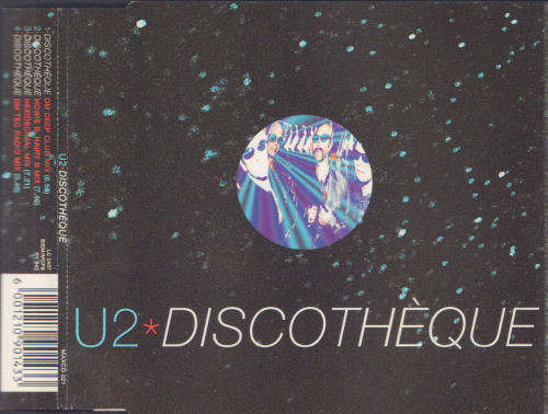 U2 - Discotheque - South African CD Single - MAXCD021