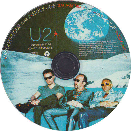 U2 - Discotheque - South African CD Single - MAXCD021