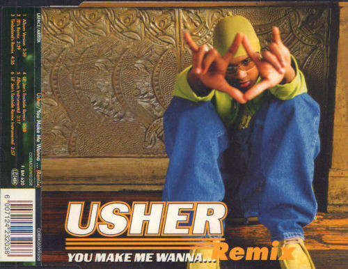 USHER RAYMOND - You Make Me Wanna... - South African CD Single - CDBMGS(WS)258
