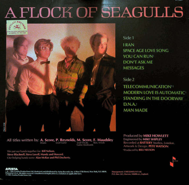 A FLOCK OF SEAGULLS - A Flock Of Seagulls - Import Vinyl Album - VA33003