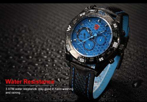 SHARK SPORT BLUE CHRONOGRAPH WATCH!! Brand New Unwanted Gift (Sealed)
