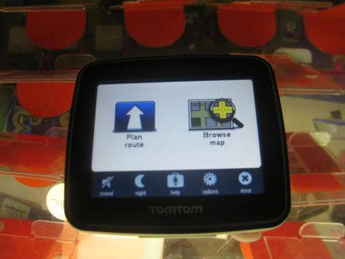 TOMTOM ONE CLASSIC with mount and charger.