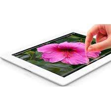 APPLE  IPAD  3 .    32  GB   WIFI   (  WHITE   )  +   POUCH .