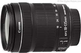 CANON  ZOOM  LENS 18-135 mm   1:3.5-5.6  IMAGE STABILIZER .