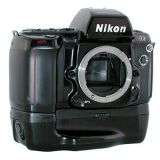 FILM  CAMERA   NIKON   F90 X   BODY   with   MB-10   BATTERY   GRIP .