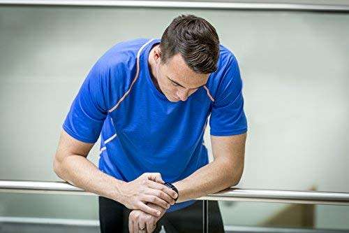GARMIN VIVOSMART HR SMART ACTIVITY TRACKER, BLUE, REGULAR 