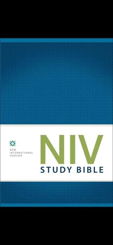 NIV study bible ebook ** free shipping **