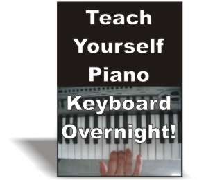 TEACH YOURSELF PIANO KEYBOARD OVERNIGHT   - Ebook