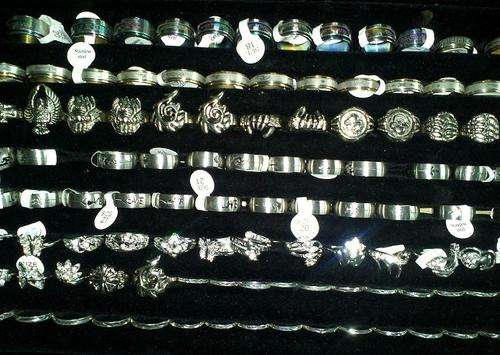 1 x two tone mood rings - Sale hot deal - many sizes