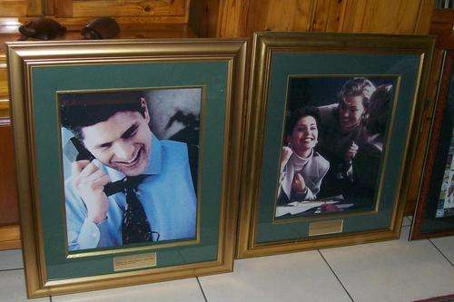 *** TWO VERY LARGE BOX FRAMES ***