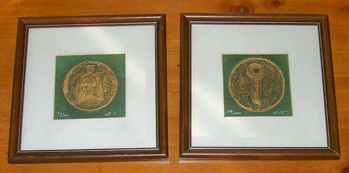 COLLECTABLE EGYPTIAN (?) FRAMED, SIGNED & NUMBERED