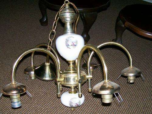 Antique 5 Light Victorian Style Lightfitting