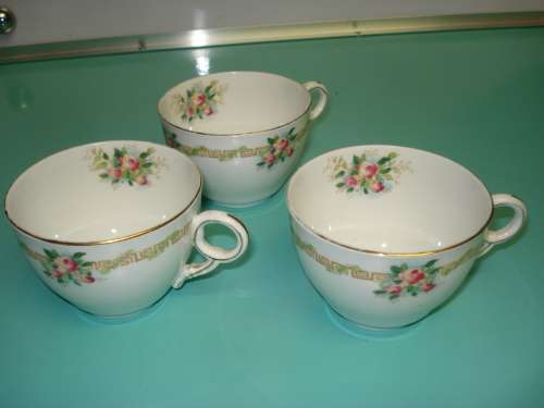 3 Tuscan tea cups for Thelma