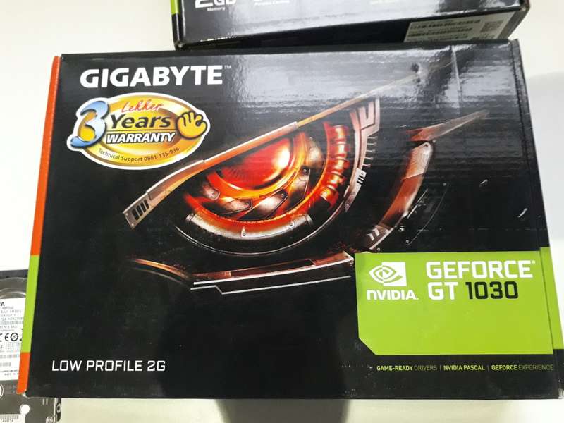 Gigabyte nVidia GeForce GT 1030 Low Profile 2GB