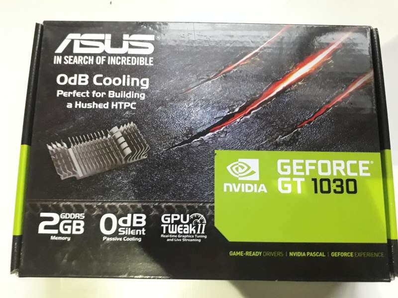 ASUS GeForce GT 1030 (GT1030-SL-2G-BRK) 2GB GDDR5