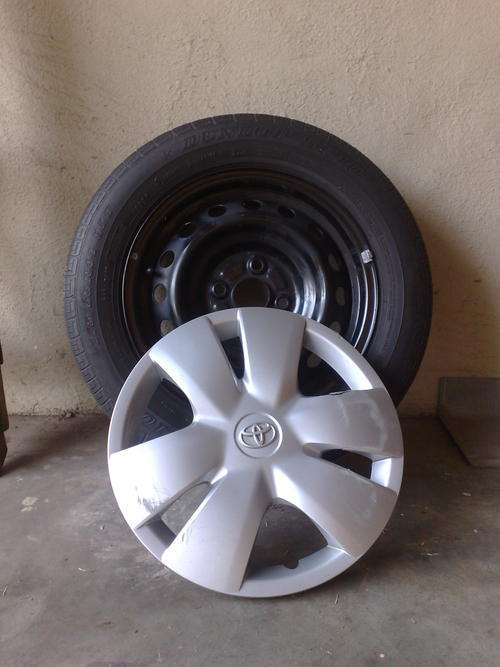 14" Steel Rims and Tyres