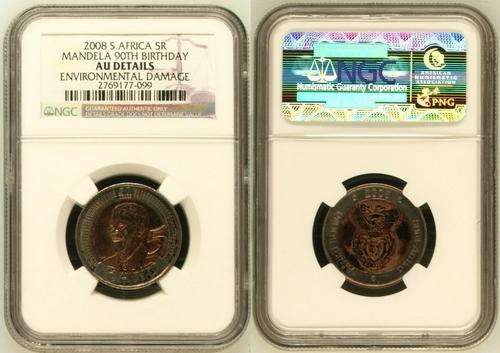 NGC graded 2008 Mandela AU details Environmental damage
