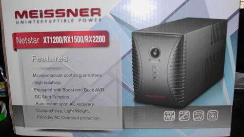 MEISSNER NETSTAR RX1500 UPS 1500VA/750W