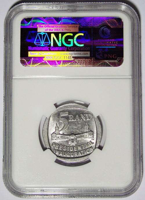 NGC graded Inauguration 1994 MS62