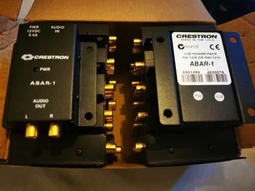 Home Theatre/Automation - Crestron Touch Screen Remotes / Docking stations / Receivers/ Amplifiers