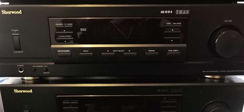 Sherwood RX5502 Dual-zone Stereo Receiver Black