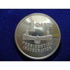 1994 PROOF SILVER R1  INAUGURATION COIN IN SAM BOX