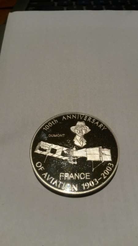 2 Coins History of Aviation