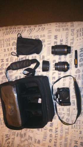 Nikon D3000 SLR Camera kit.  --- EVERYTHING YOU NEED ---