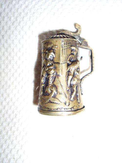 Miniture Brass Beer Tanker (bought in the Netherlands !!!!!!!!! R1.00 !!!!!!!!