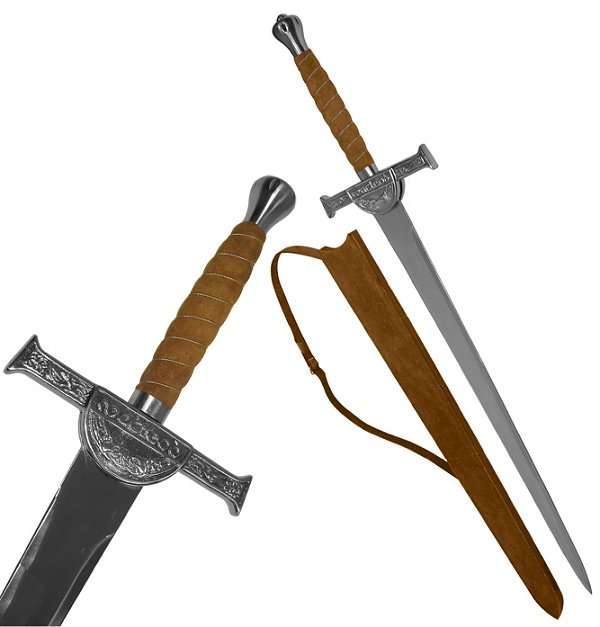 MACLEOD CLAN HIGHLANDER BROAD SWORD  scabbard  105cm GREAT VALUE!!!