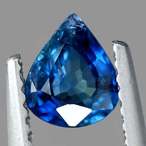 0.69 Ct. Pear Shape Natural Gem Blue Sapphire STUNNING STONE!!!!!