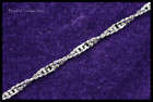 STUNNING!!! 925 STERLING SILVER 1mm Singapore Necklace CHAIN 45cm length