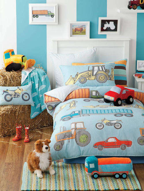 2 Pce Machinery Shed Duvet Set