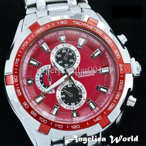 Hot! Fashion Men's Quartz Adjustable Stainless Steel Watch