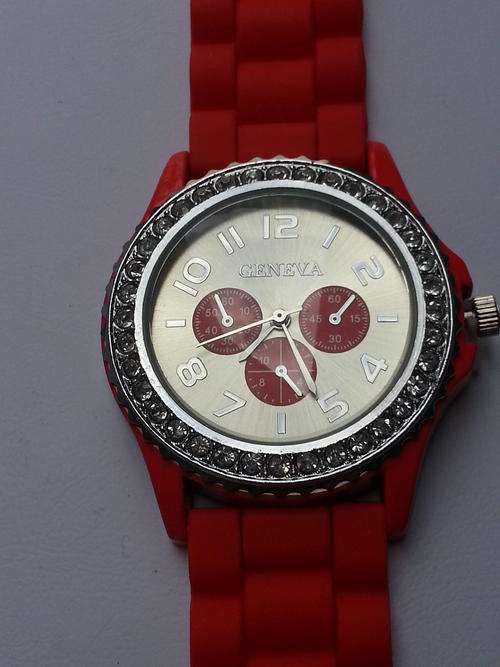Geneva Ladies Watch - Red