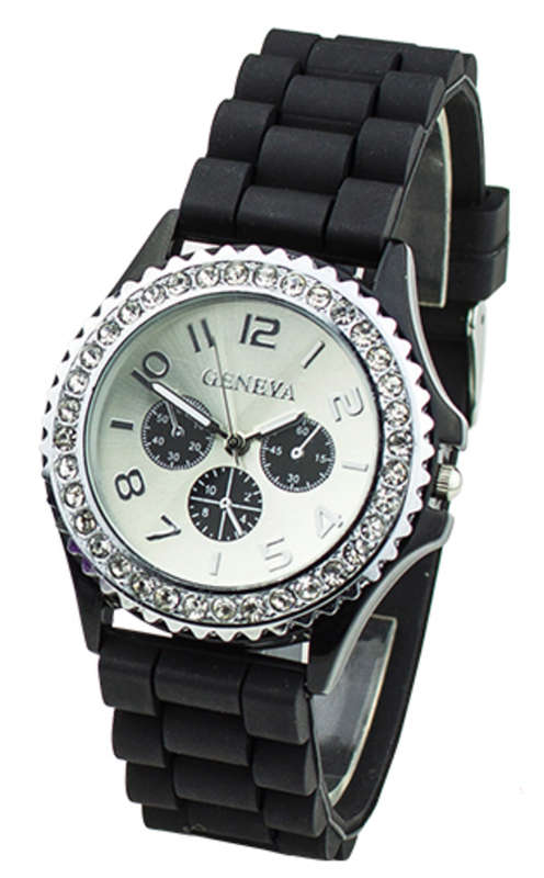 Geneva Ladies Watch - Black