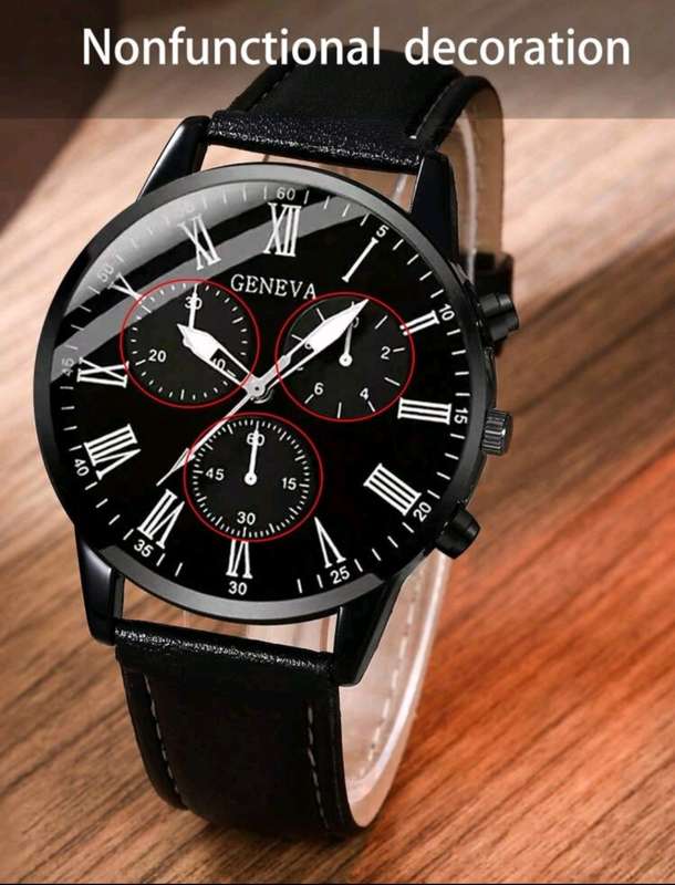 Geneva Analog Watch with FREE Bracelet