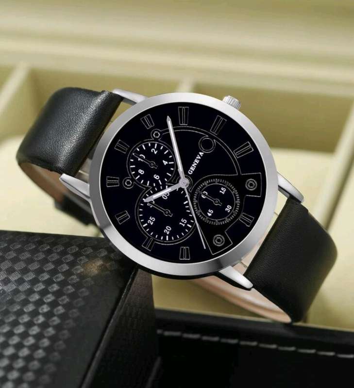 Geneva Analog Watch with FREE Bracelet