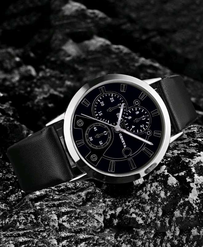 Geneva Analog Watch with FREE Bracelet