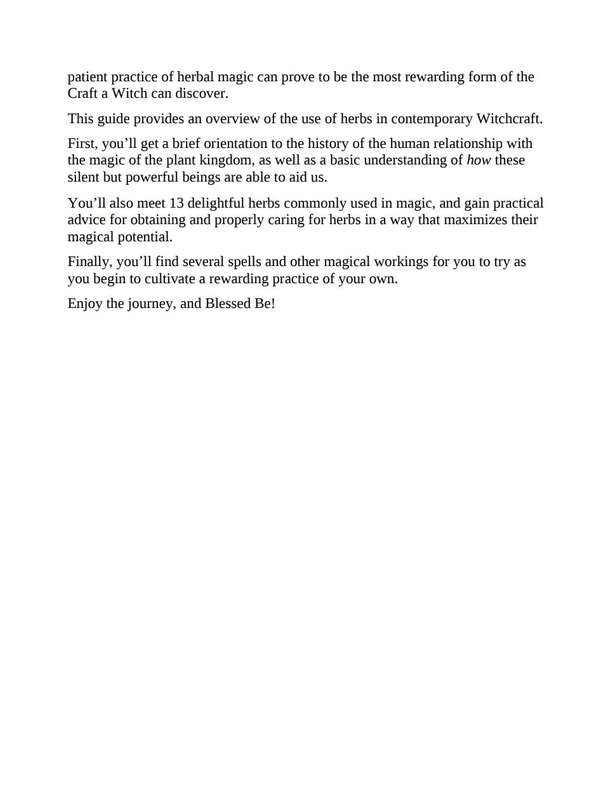 Wicca Herbal Magic EBook PDF
