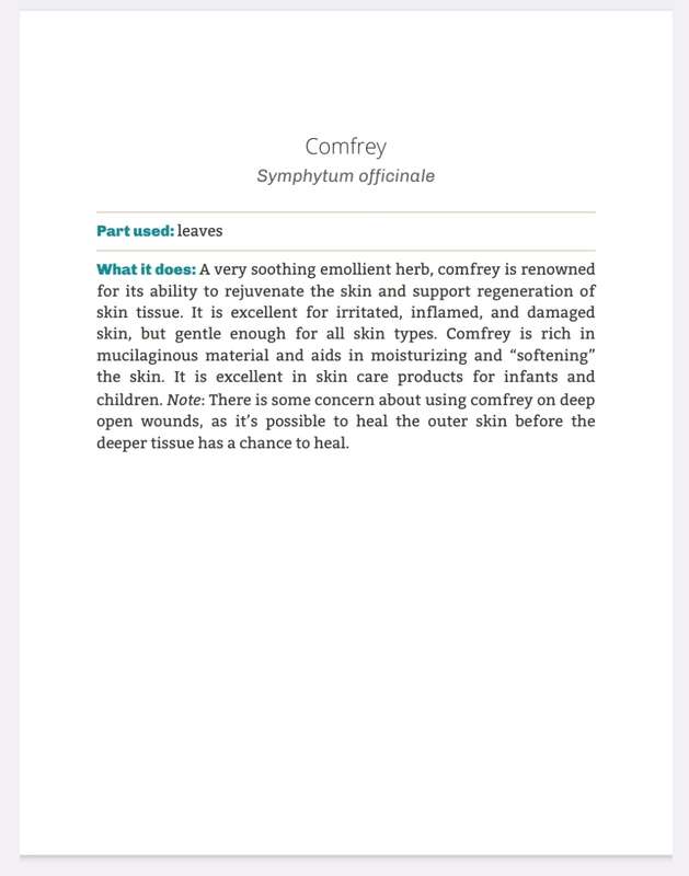 Herbs for Natural Beauty EBook PDF