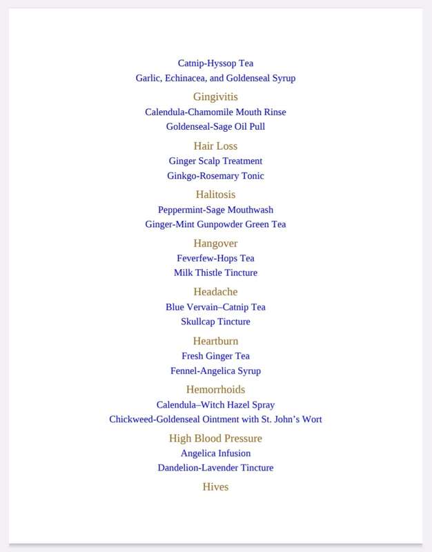 Herbal Medicine Natural Remedies Ebook PDF