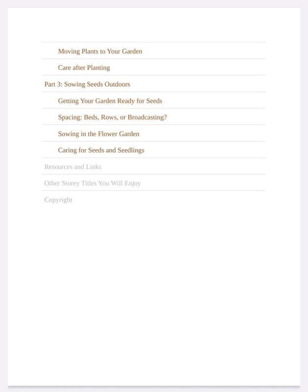 Starting Seeds Ebook PDF