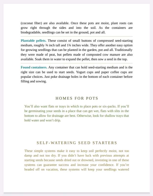 Starting Seeds Ebook PDF