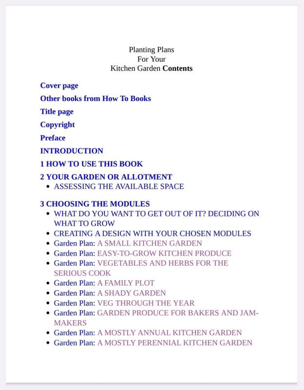 Planting Plans for your Kitchen Garden EBook PDF