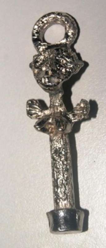 ETHNIC PENDANT : Silver with wings